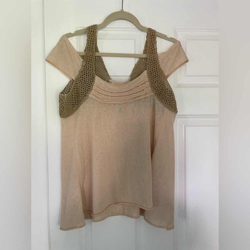Cute Summer Top by Free People size L
